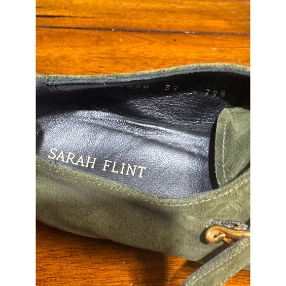 Sarah Flint handmade Italian suede and leather loafers size euro 37 - Picture 4 of 10